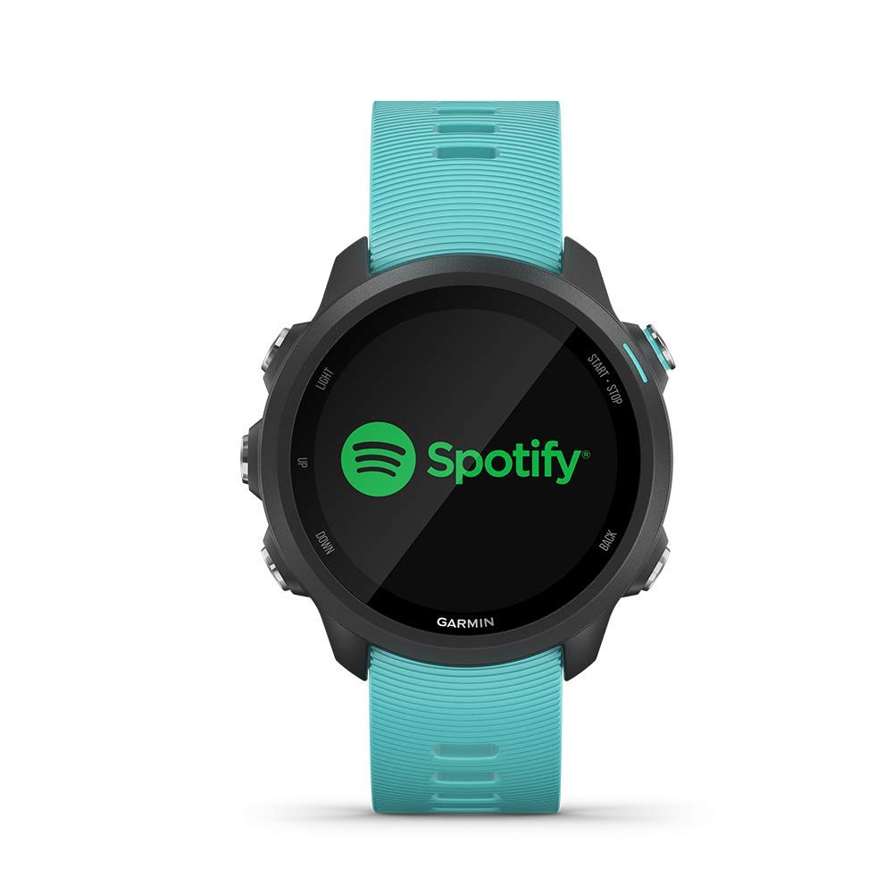 Garmin Forerunner 245 GPS Running Smartwatch - Aqua - 010-02120-22