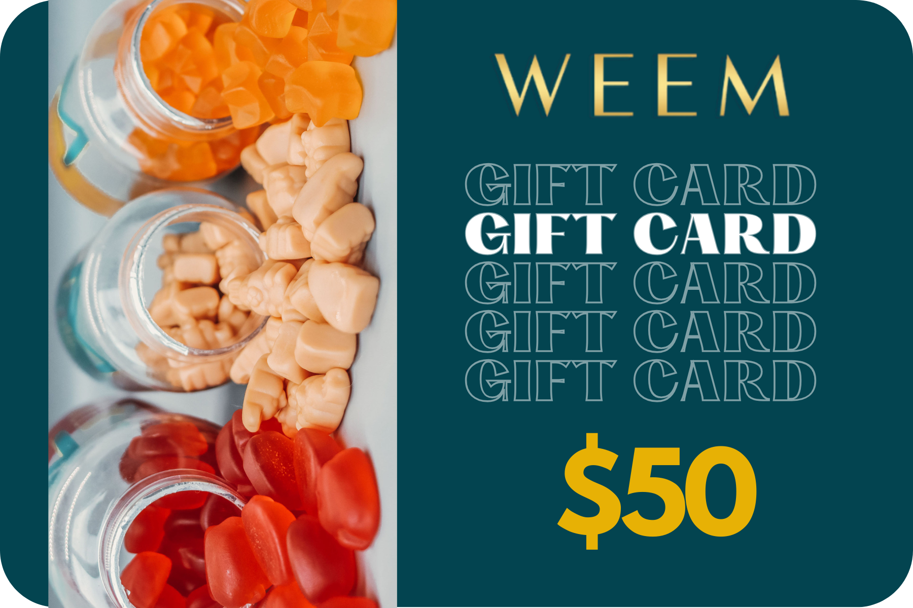 Gift Card ? 50% Off at Checkout