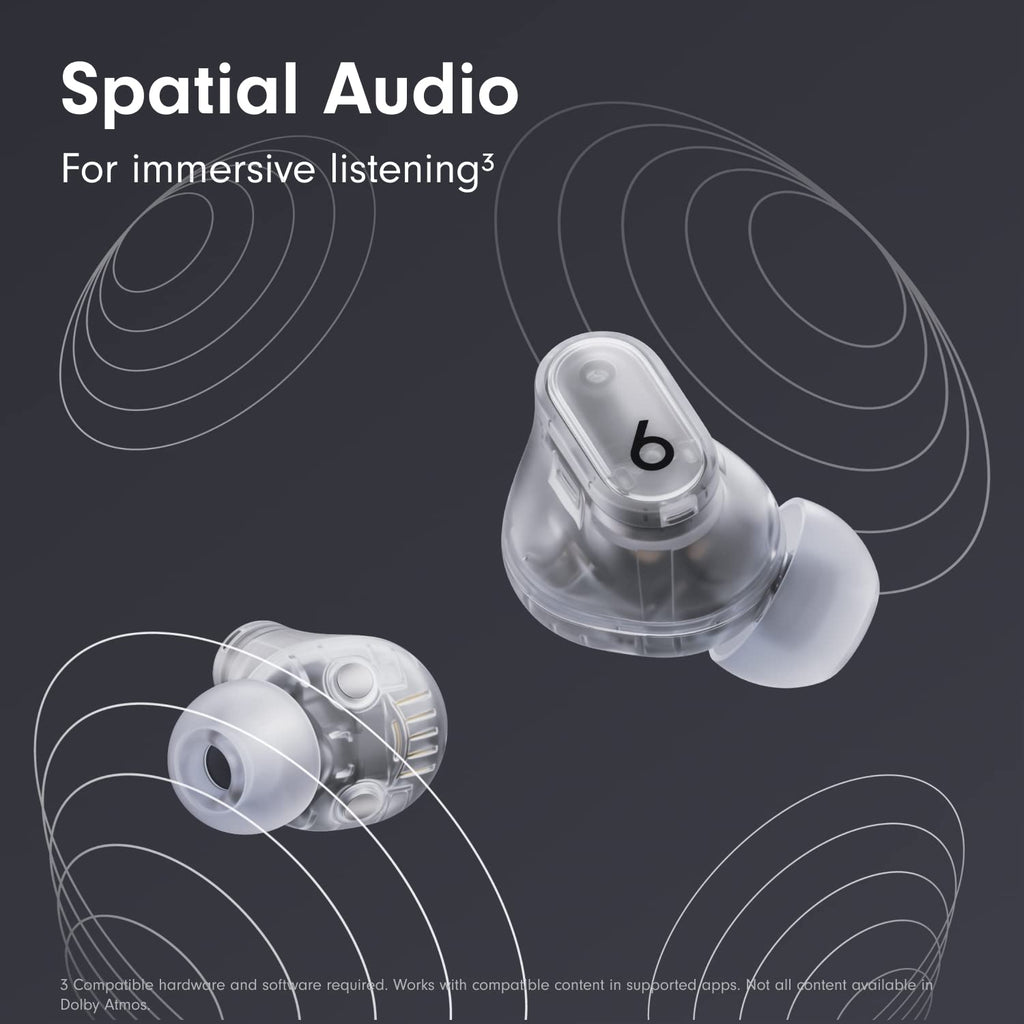 Beats Studio Buds + True Wireless Noise Cancelling Earbuds - Transparent - MQLK3LL/A