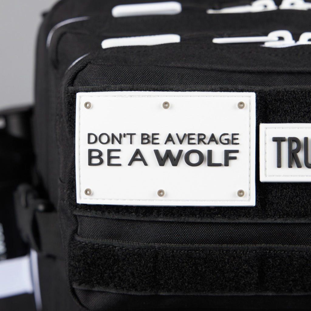 35L Backpack Alpha Black White Accents