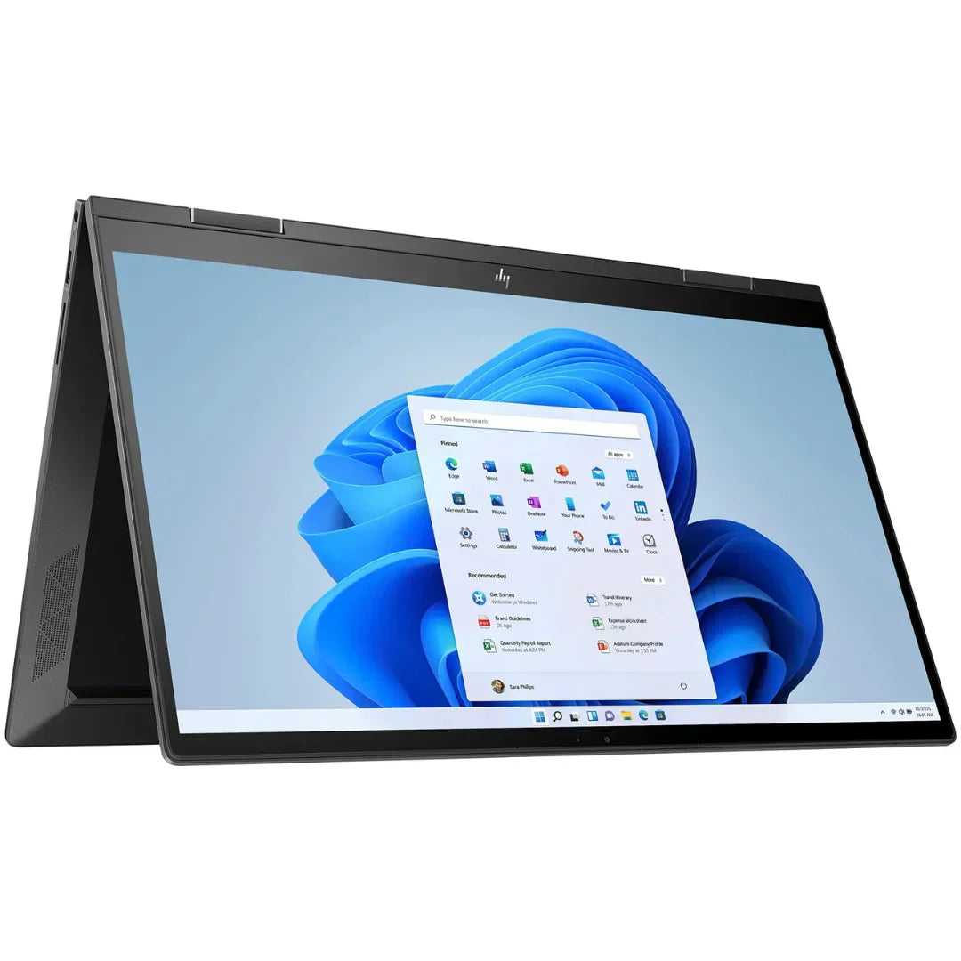 HP ENVY x360 2in1 15.6" TS Laptop - Ryzen 5 8GB RAM-256GB - Black - 15-ey0000