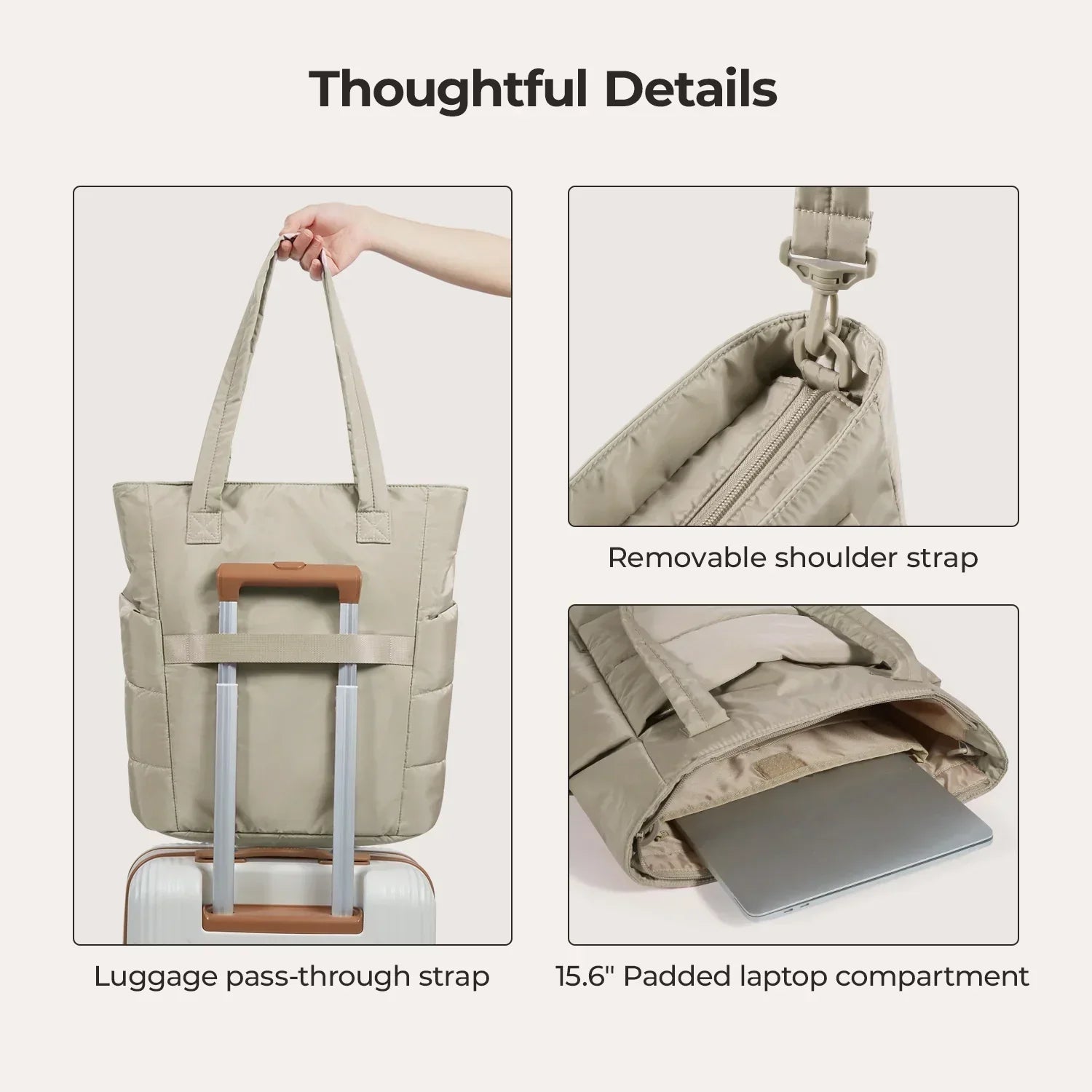 Bubble 21L Puffy Tote