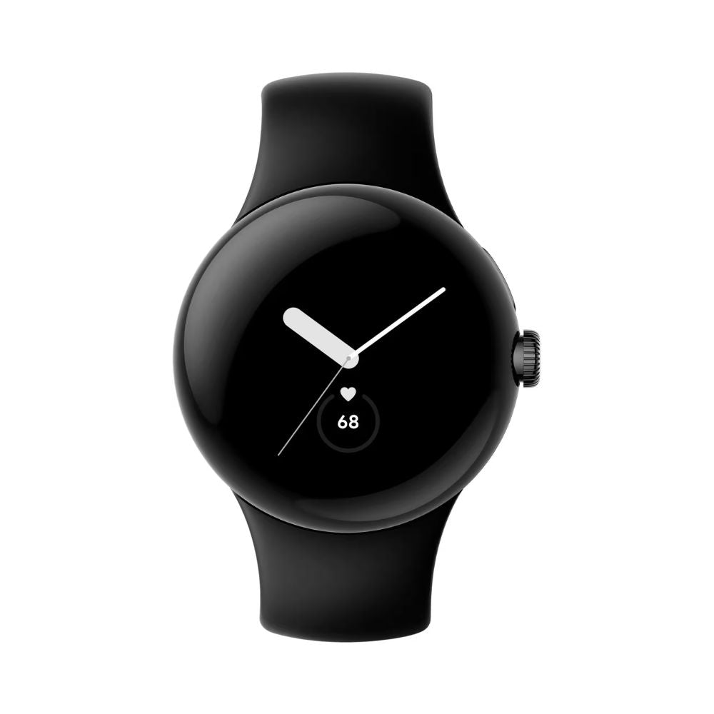 Google - Pixel Watch 2 Obsidian Active Band LTE - Matte Black - GA04941-US