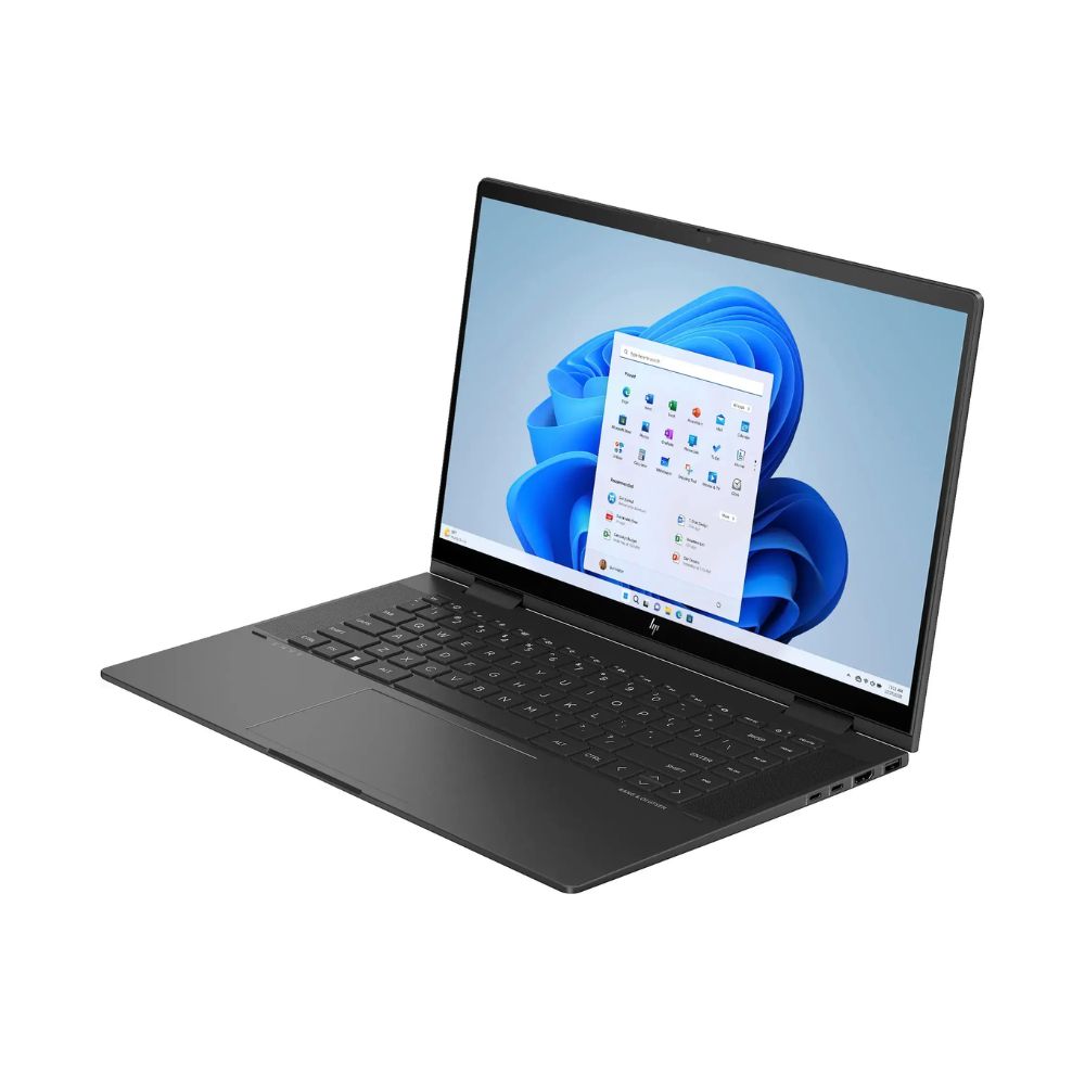 HP - Envy 2-in-1 15.6" Full HD Touch-Screen Laptop - AMD Ryzen 5 7530U - 8GB RAM - 256GB SSD - Nightfall Black - 15-fh0013dx