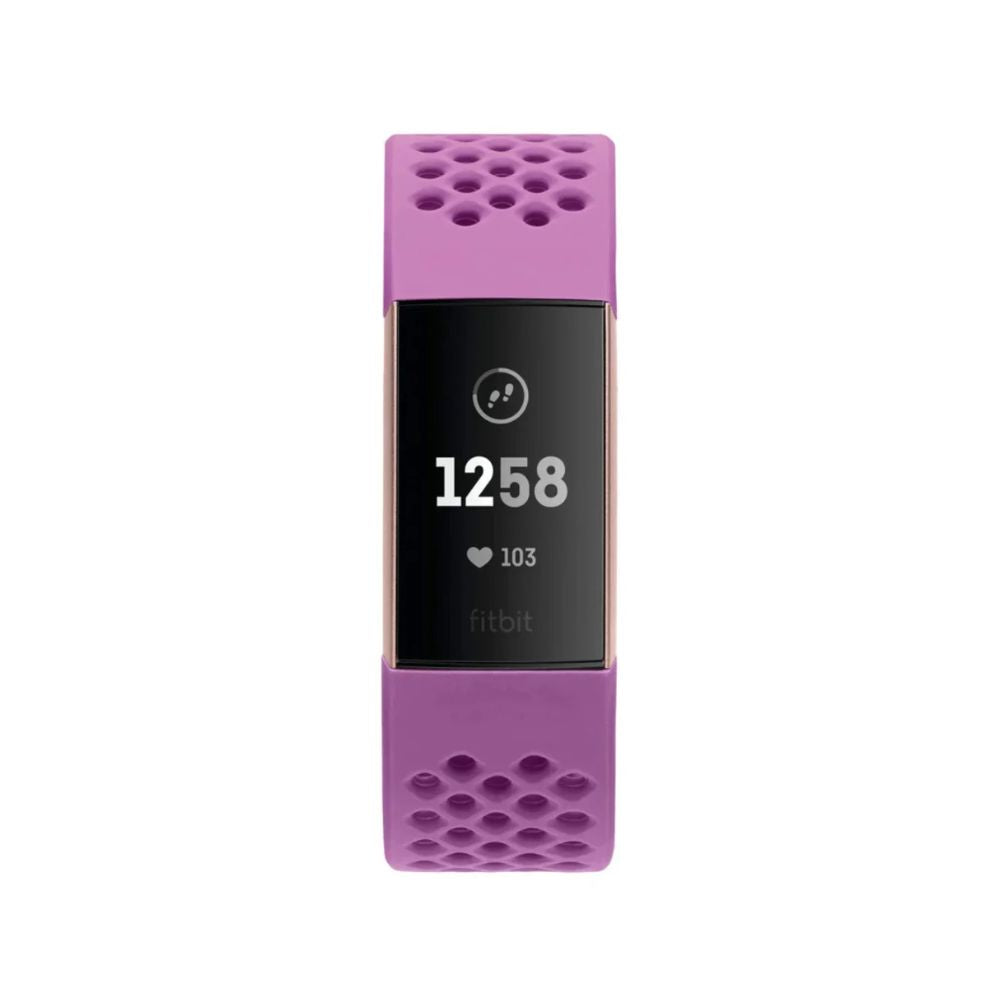 Fitbit Charge 3 Activity Tracker - Berry / Rose Gold - FB409RGMG