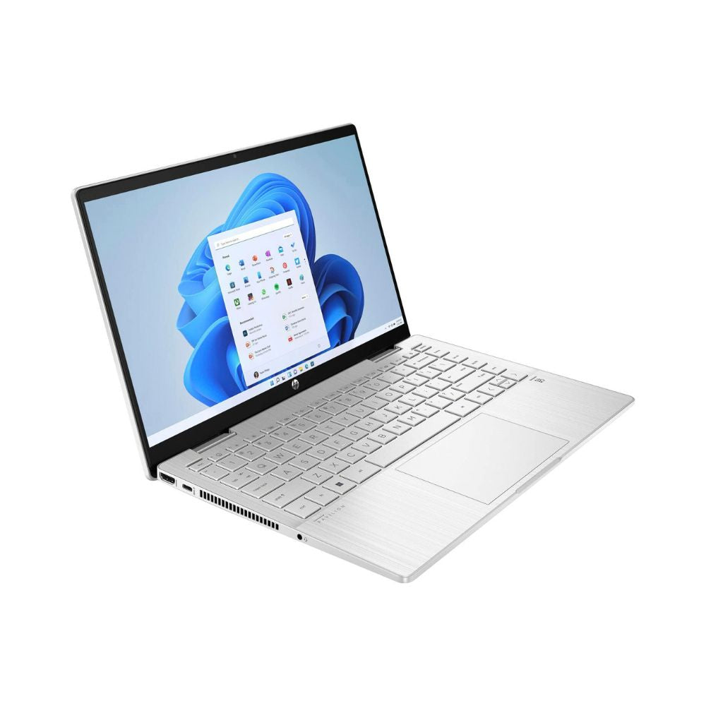 HP Pavilion x360 2-in-1 14" Touch-Screen Laptop - i5-1235U - 8GB RAM - 512GB SSD - Natural Silver - 14-ek0033dx
