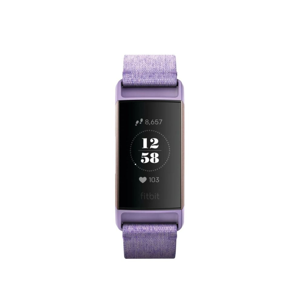 Fitbit , Charge 3 Special Edition Activity Tracker - Lavender/ Rose - FB410RGLV
