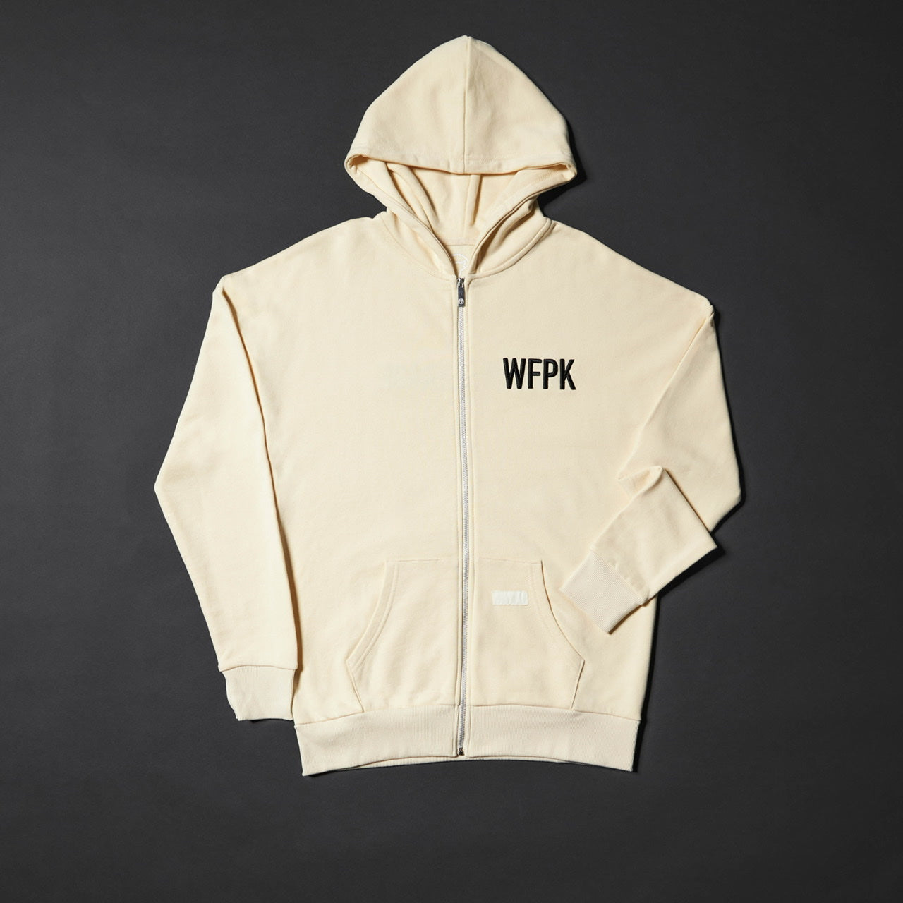 Cream Zip Up Hoodie (SALE)