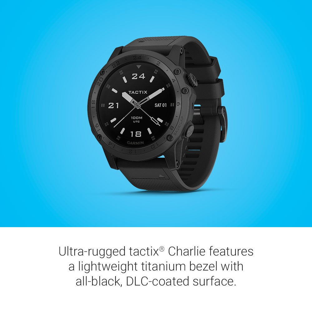 Garmin Tactix Charlie GPS Watch - Black - 010-02084-00