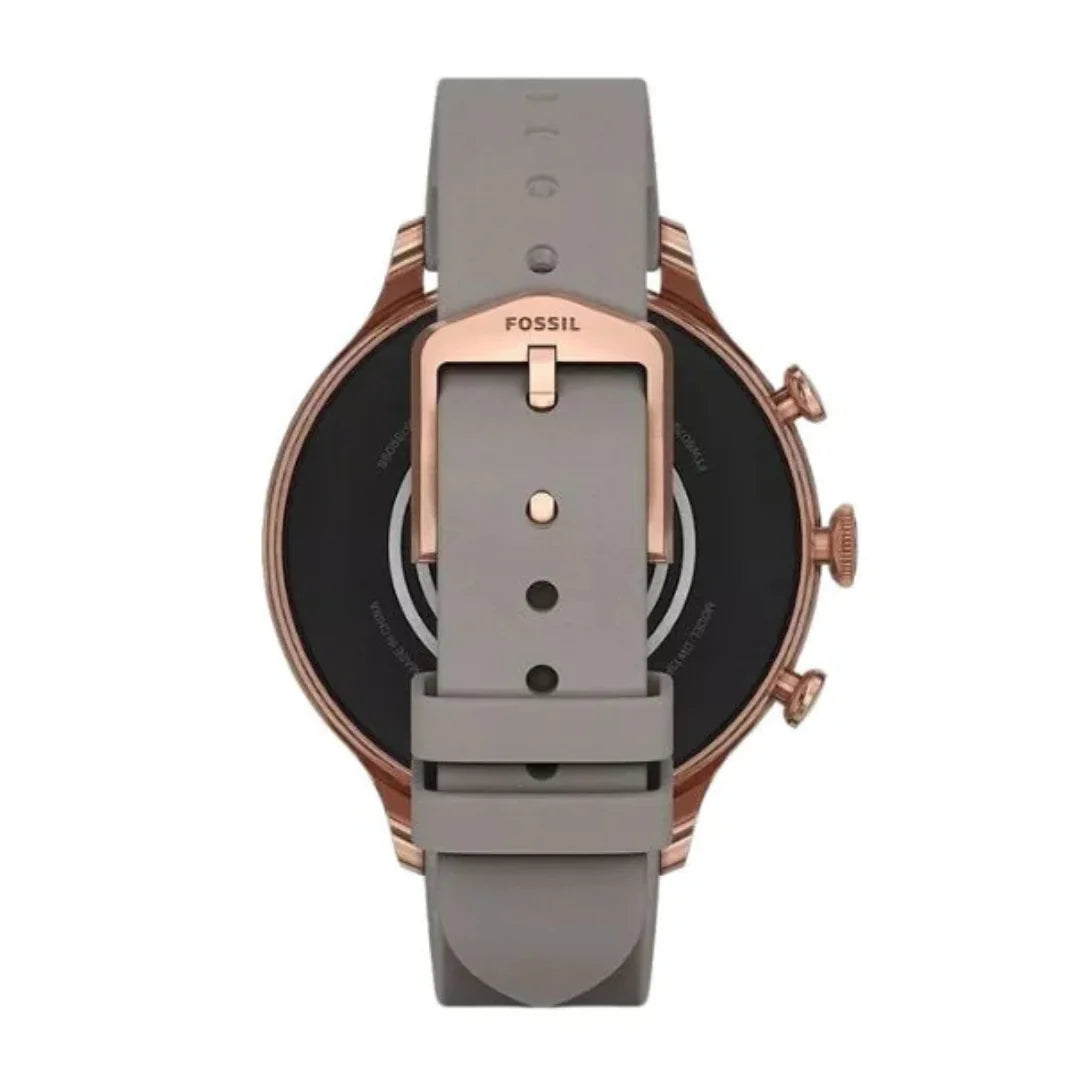 Fossil - Gen 6 Smartwatch 42mm Gray Leather - Gray - FTW6079V