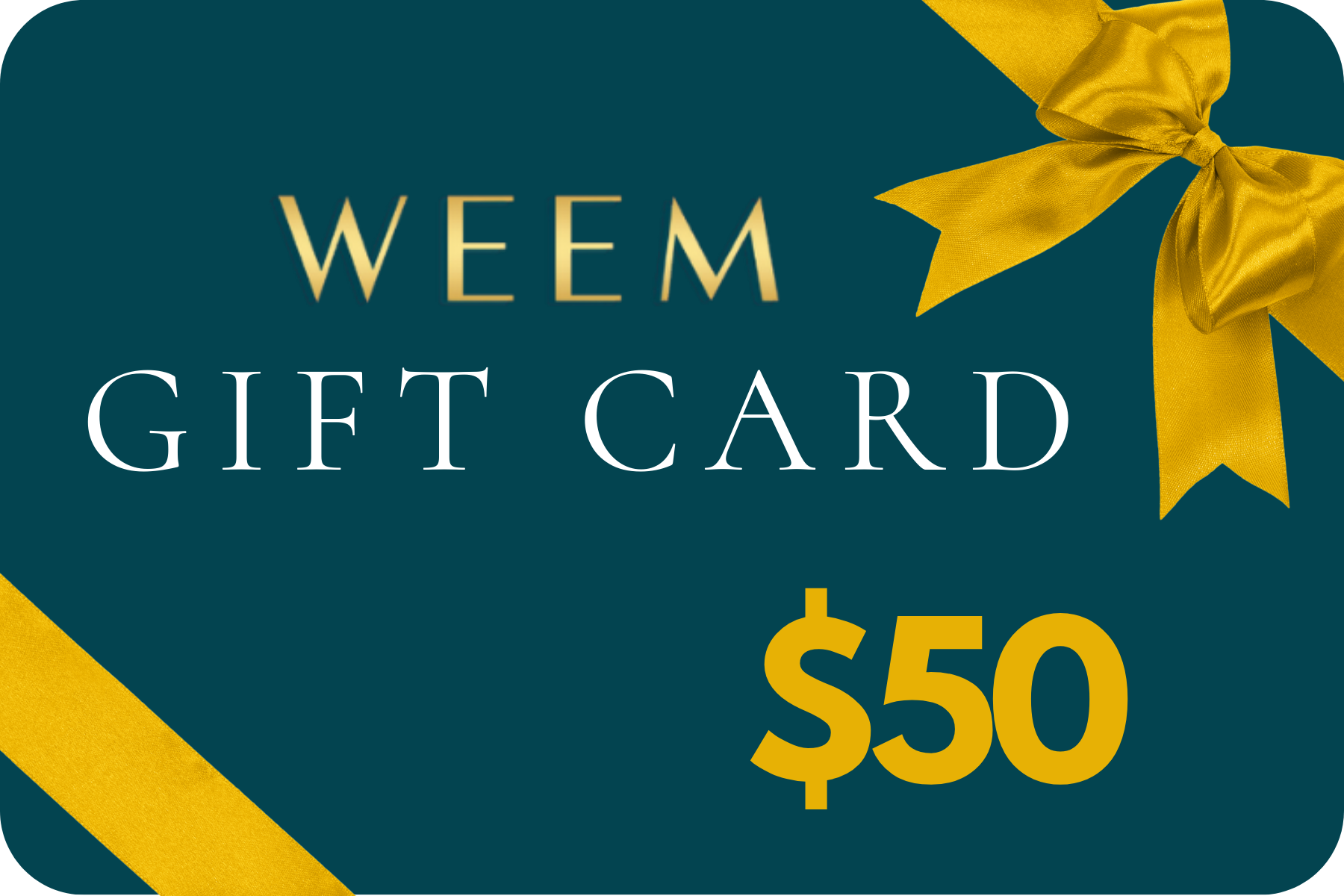 Gift Card ? 50% Off at Checkout