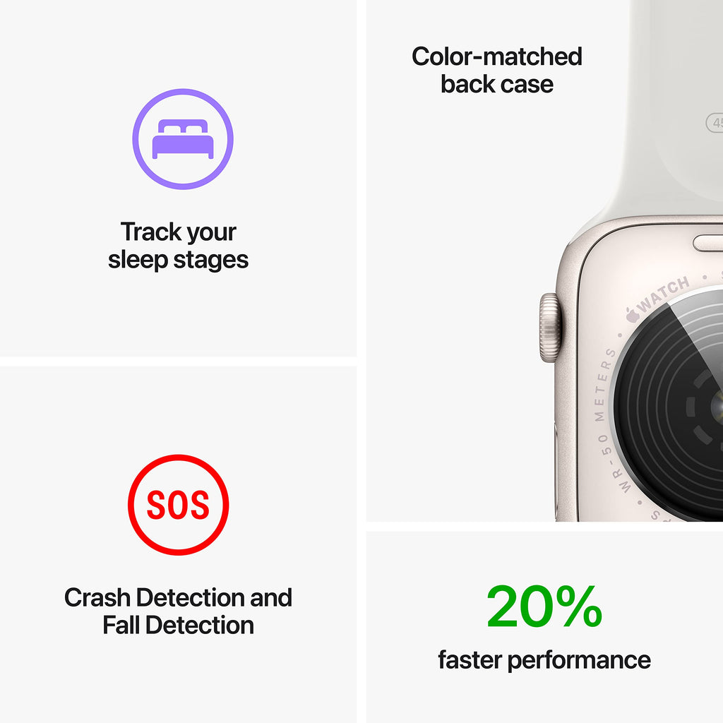Apple Watch SE (2nd Gen) (GPS + Cellular, 40mm) - Midnight Aluminum Case with Midnight Sport Band, M/L - MRG93LL/A