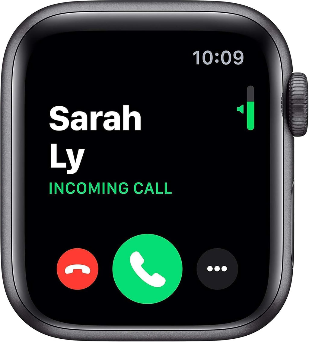 Apple Watch Series 4 (GPS + Cellular, 44MM) - Space Black Aluminum Case with Black Sport Band