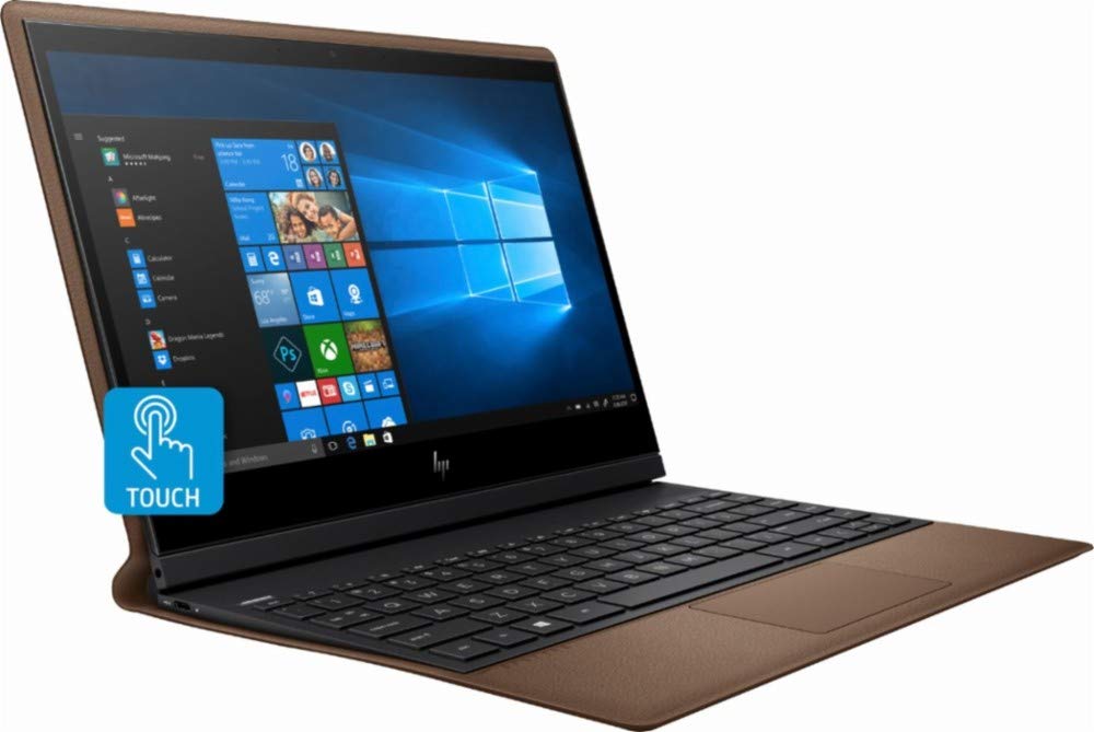 HP - Spectre Folio Leather 2-in-1 13.3"" Touch-Screen Laptop - Intel Core i7-8500Y - 8GB RAM- 256GB SSD - 13-AK0013DX