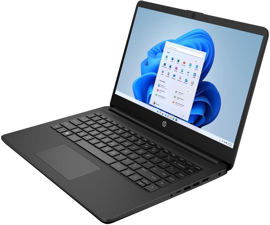 HP Laptop - Ryzen 7 5700U - Black - 16GB RAM - 512GB SSD - 14-fq1035cl