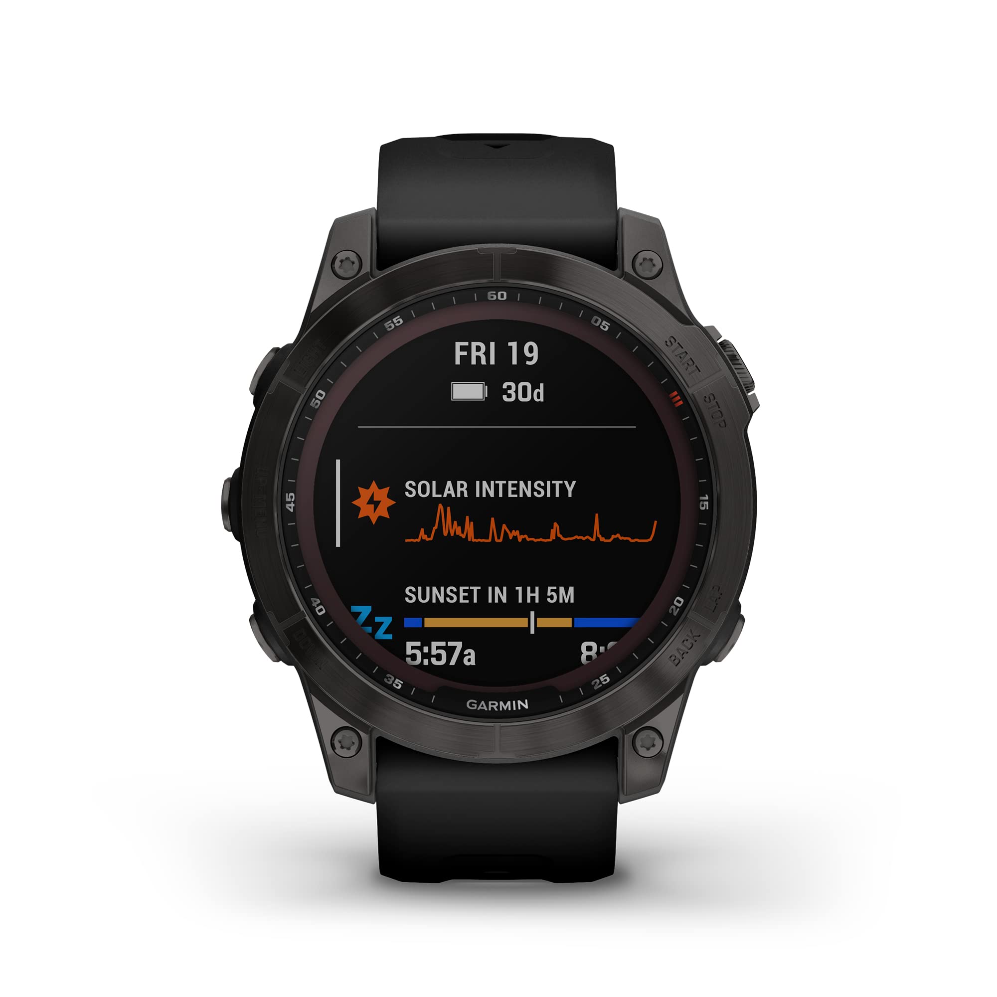 Garmin fenix 7 Solar GPS Smartwatch 47mm - Slate Gray - 010-02540-10