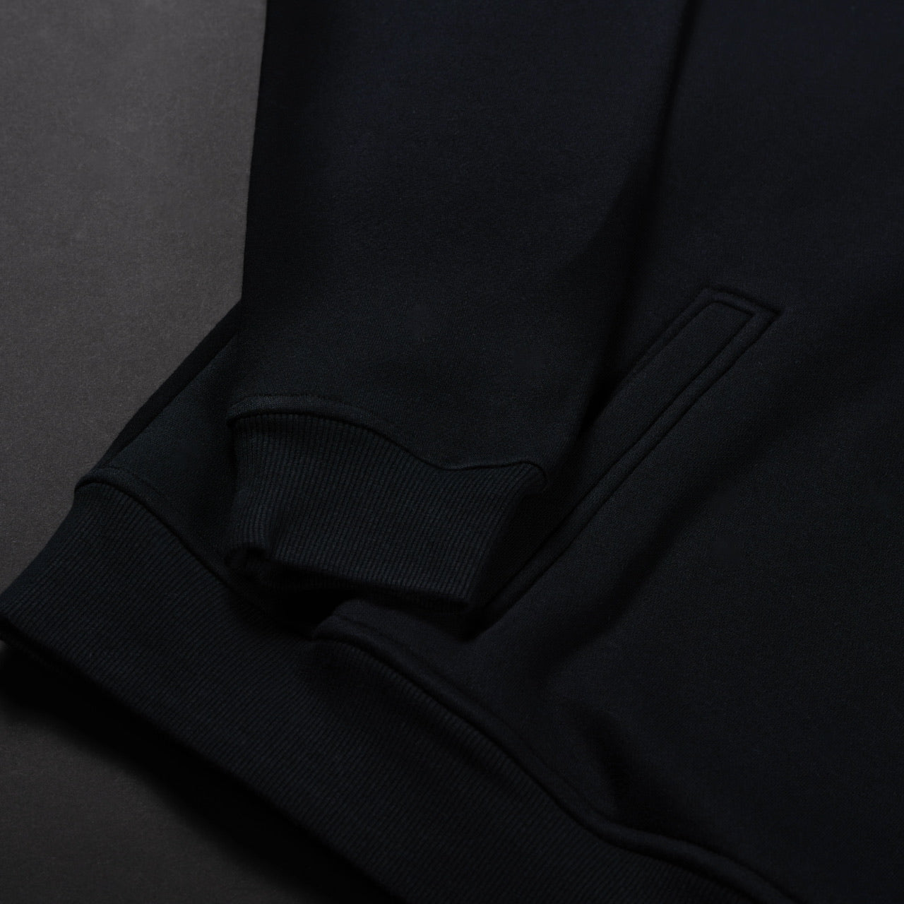 Gothic Black Quarter Zip (SALE)