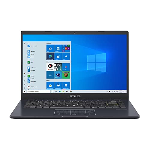 ASUS E410 - 14"" Laptop - Intel Celeron N4020 - 4GB RAM - 64GB eMMC - Star Black - E410MA-TB.CL464BK