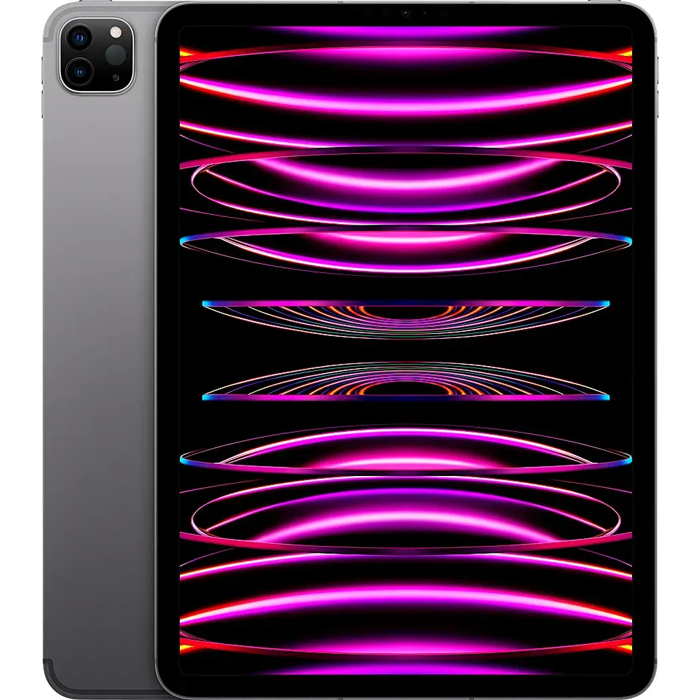 Apple - 11-Inch iPad Pro (2022) with Wi-Fi - 256GB - Space Gray - MNXF3LL/A