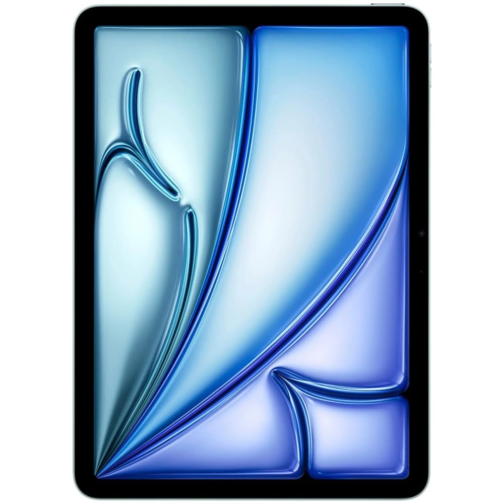 Apple - iPad Air 13" (2024) - M2 - (Wi-Fi + Cellular) 512GB - Blue - MV713LL/A