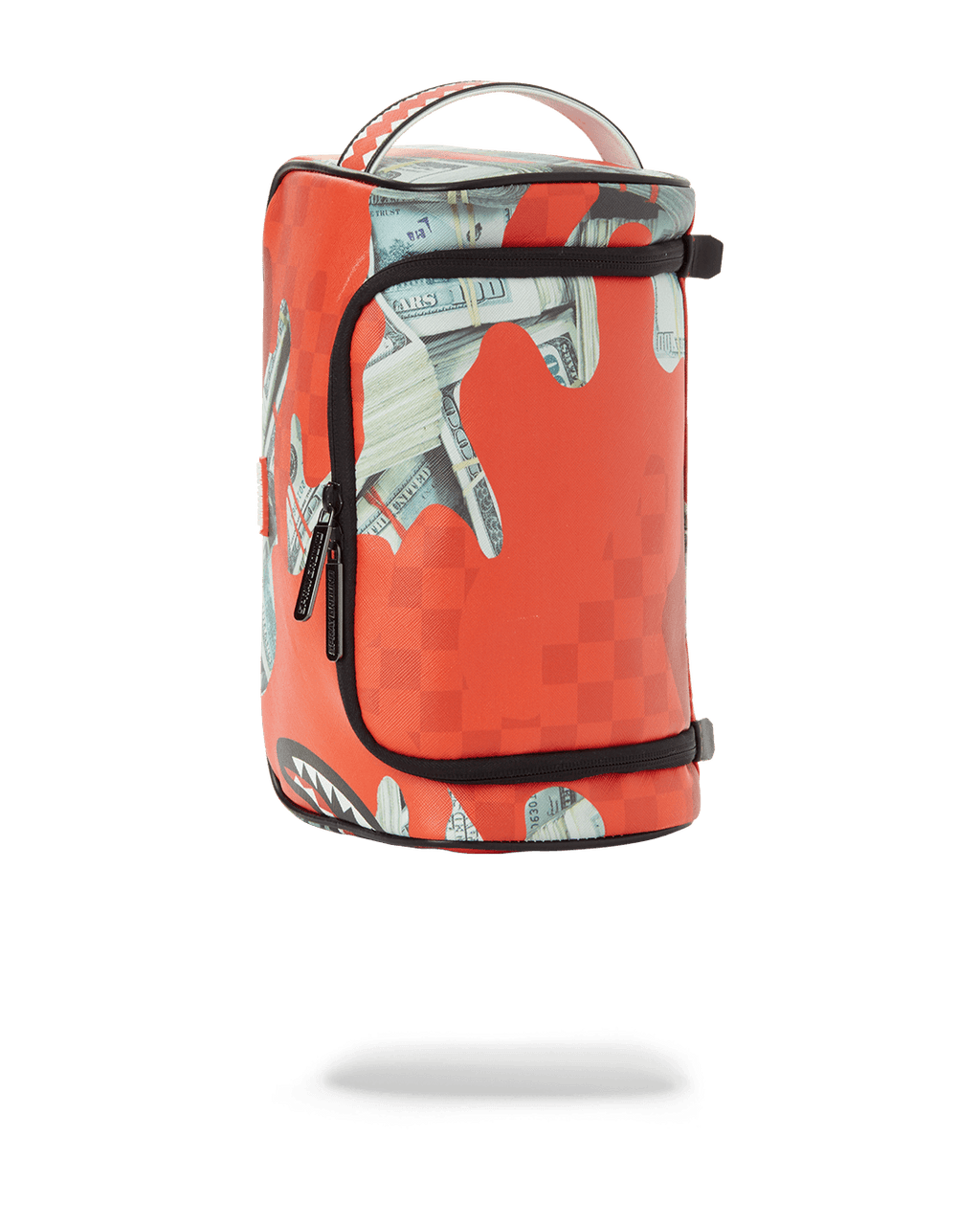 MONEY CAMO (RED) TOILETRY BAG