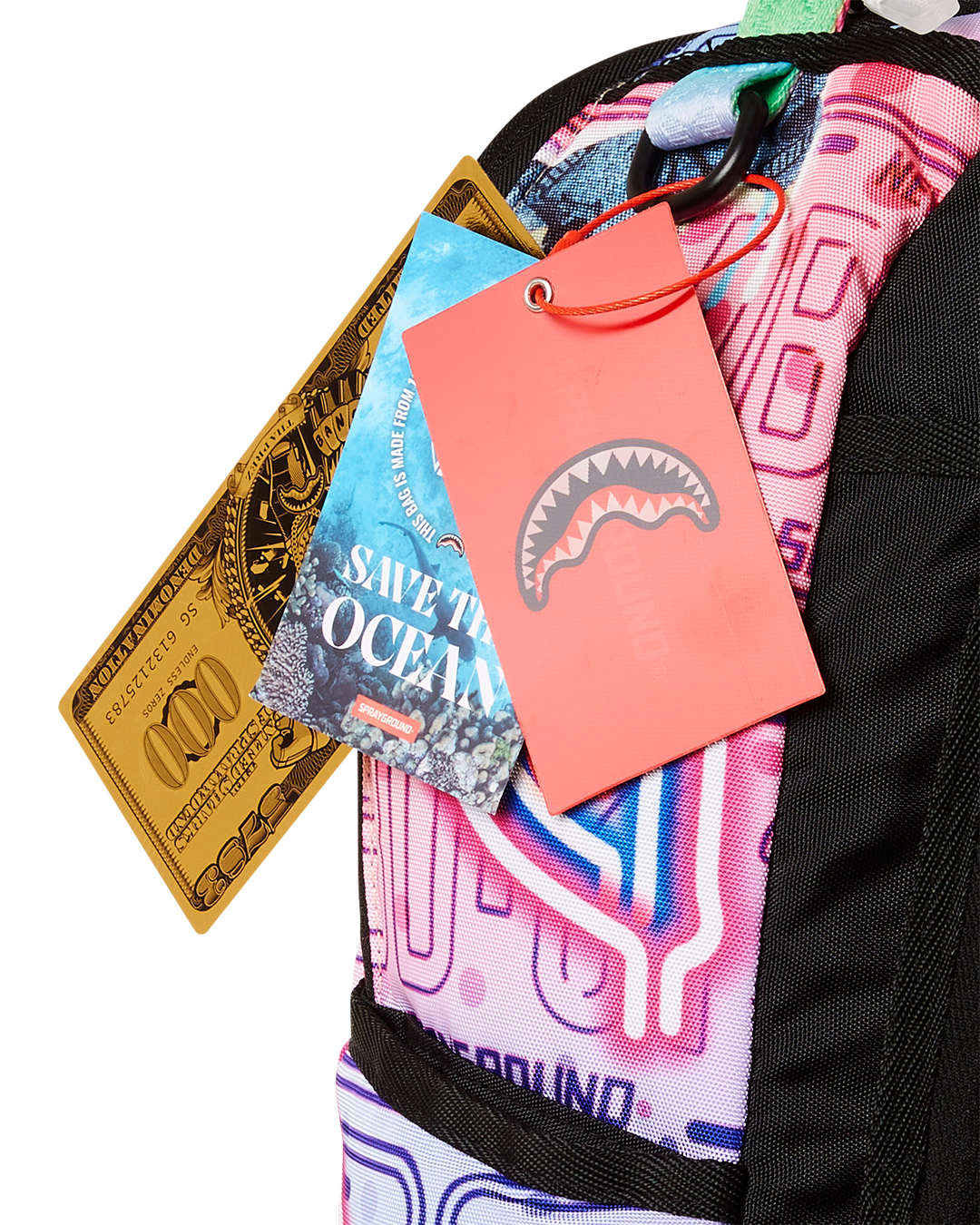 NEON BUTTERFLY BACKPACK