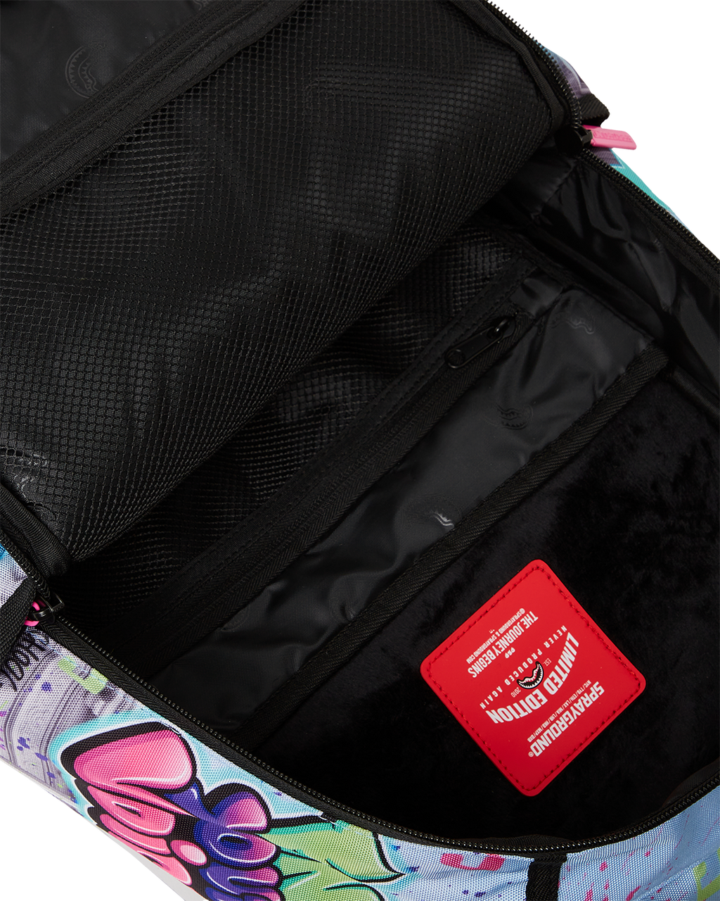 KARMA'S WORLD TURN UP THE VOLUME BACKPACK