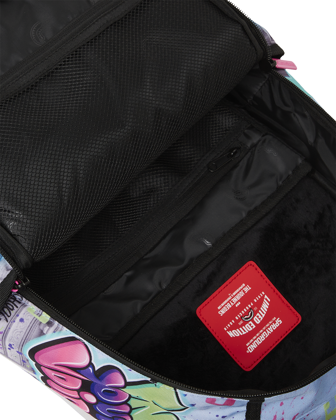 KARMA'S WORLD TURN UP THE VOLUME BACKPACK