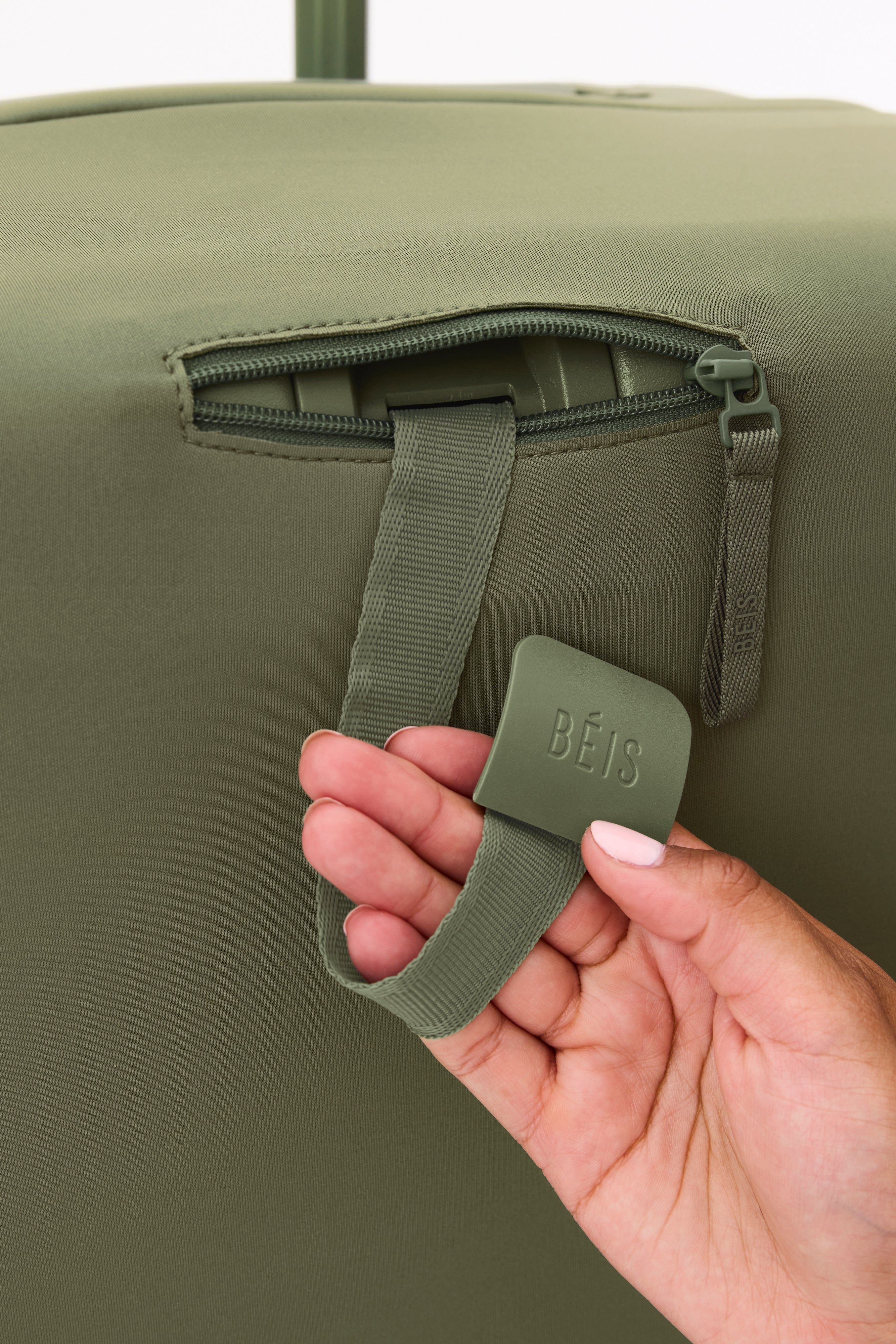 Resale The Carry-On Luggage Cover in Olive