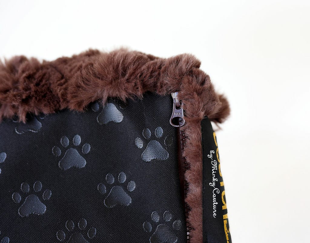 Brown Plume Pet Crate Pad