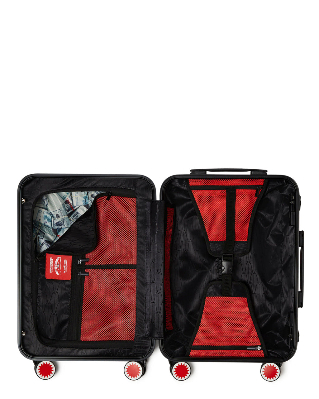 THE SANCTUARY SHARKNAUTICS HARDSHELL CARRY-ON LUGGAGE
