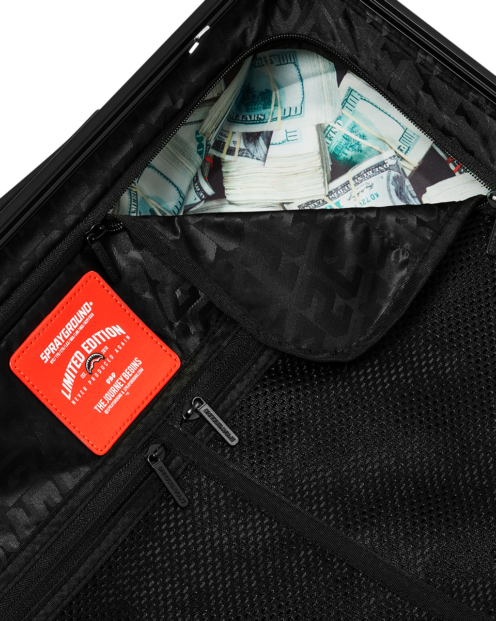 3AM RIPTIDE SHARKNAUTICS HARDSHELL CARRY-ON LUGGAGE