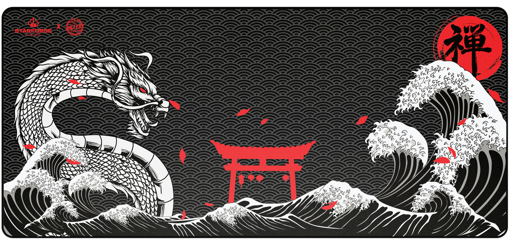 Clouded Gates - Desk Mat