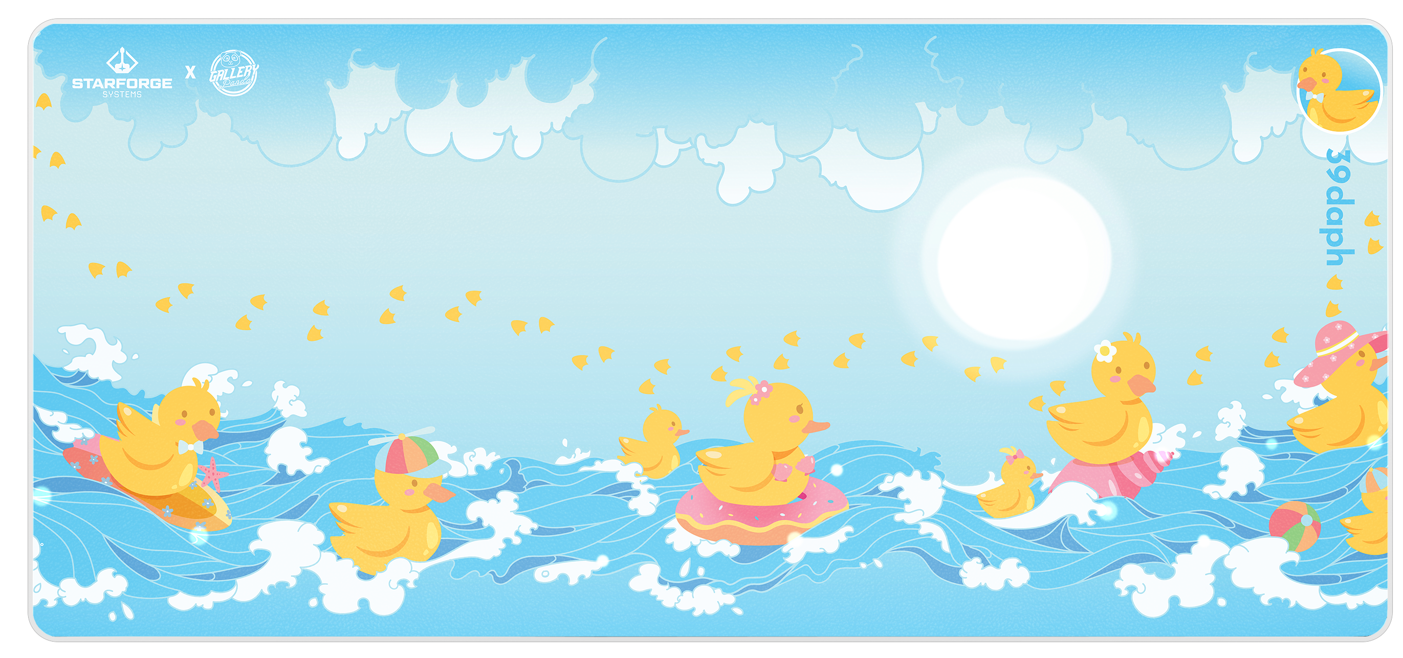 Daph's Ducks - Desk Mat