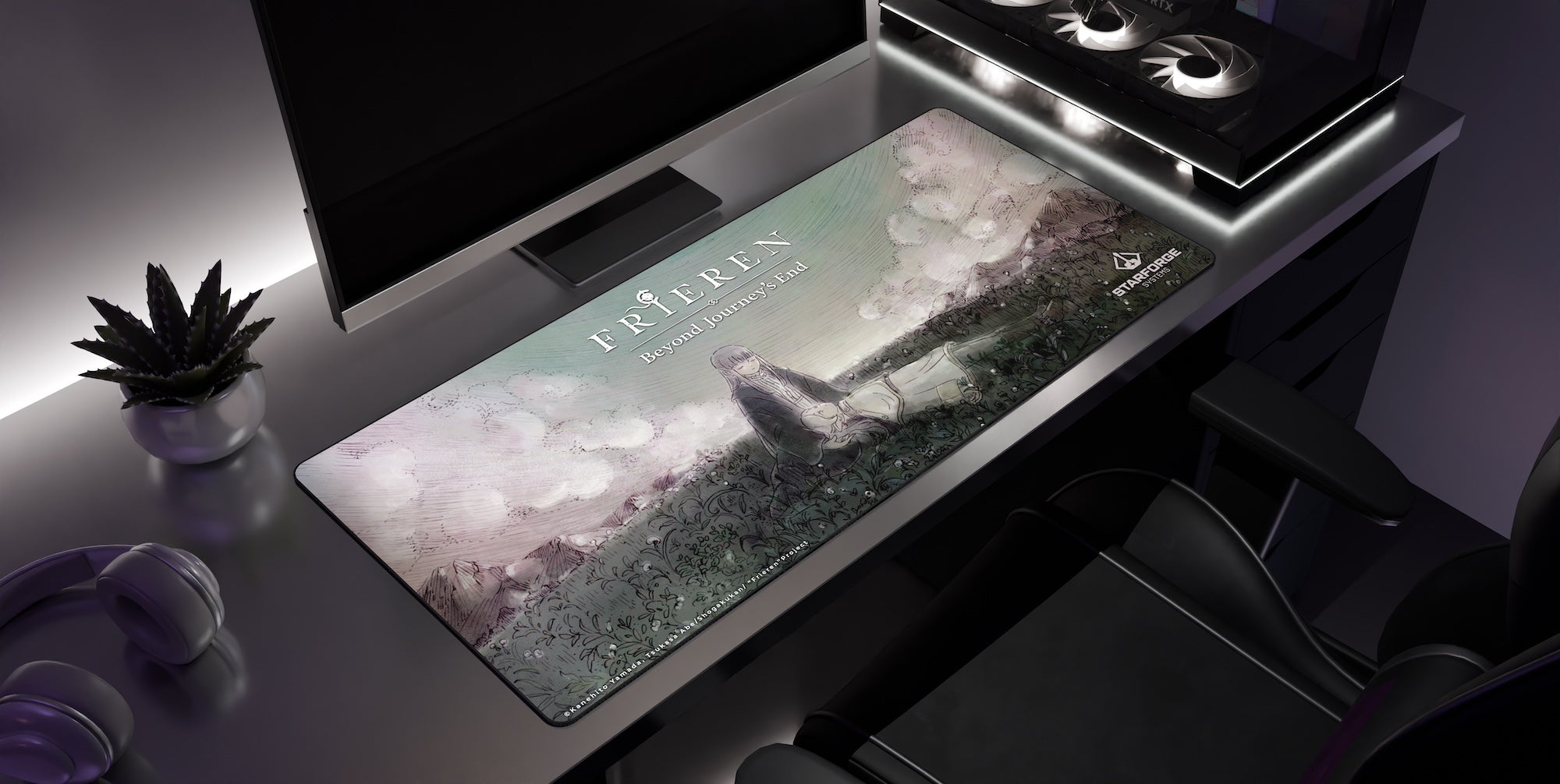 Fern and Frieren - Desk Mat