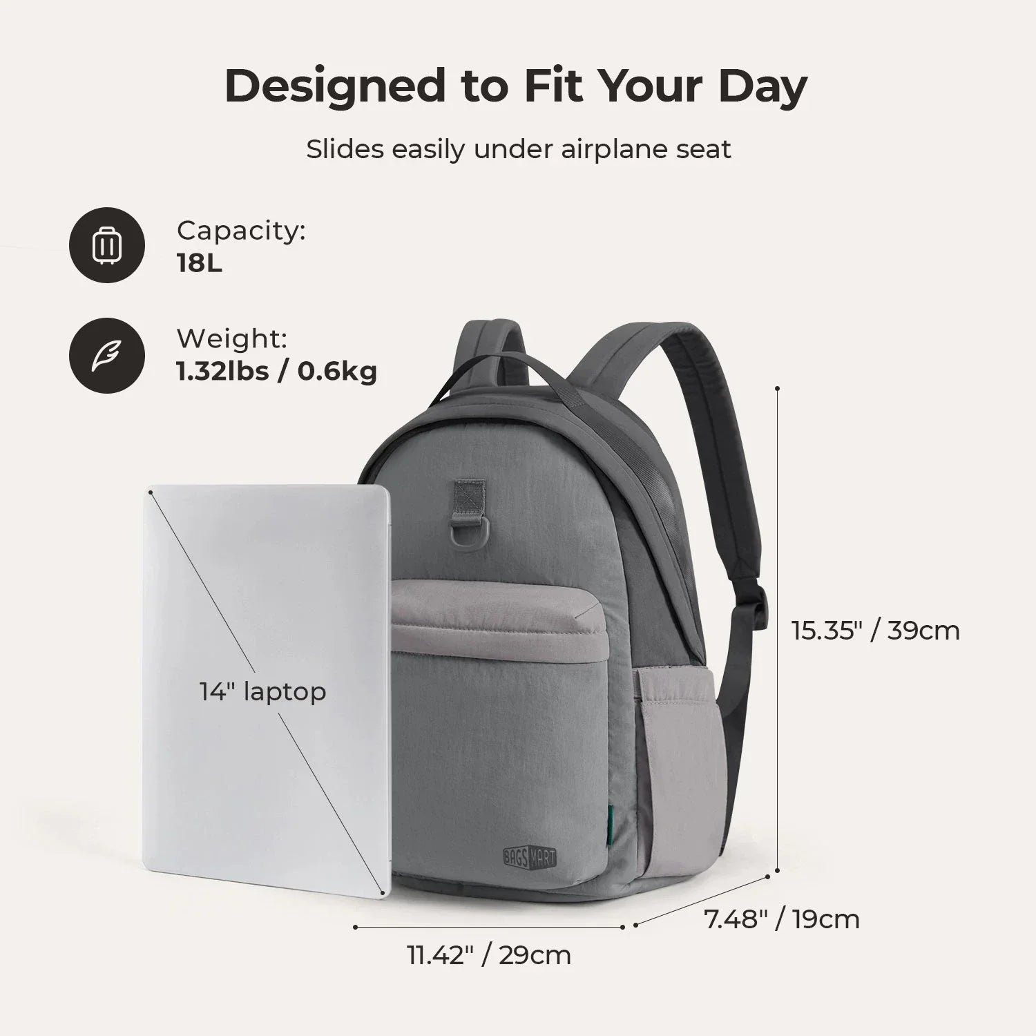 (FREE GIFT)Crush 18L Backpack