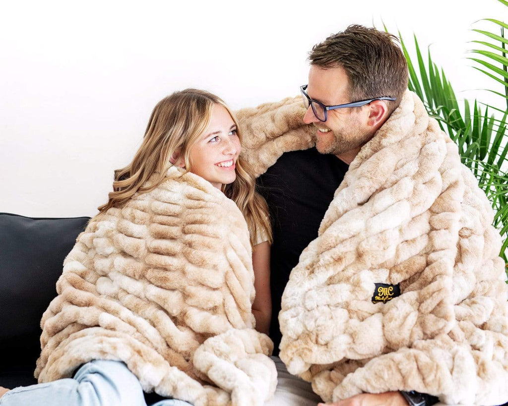 Hugs Cotton Candy Caramel Blanket