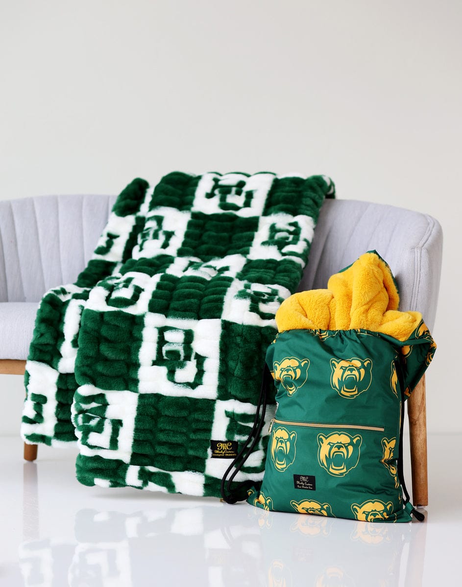 Baylor Bears Hooded Stadium Blanket - Everywhere Blanket