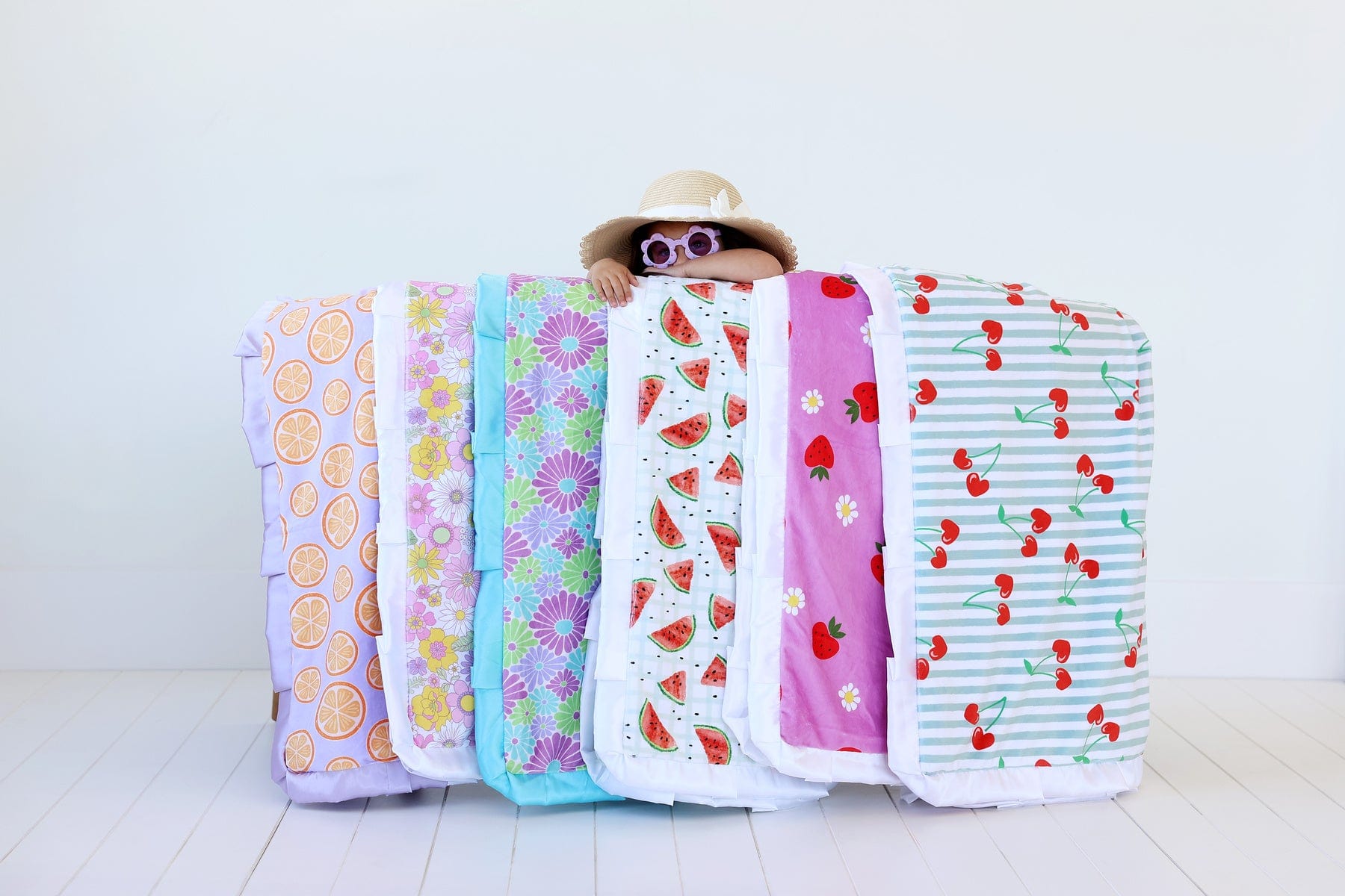 Boho Flower Lilac Blanket