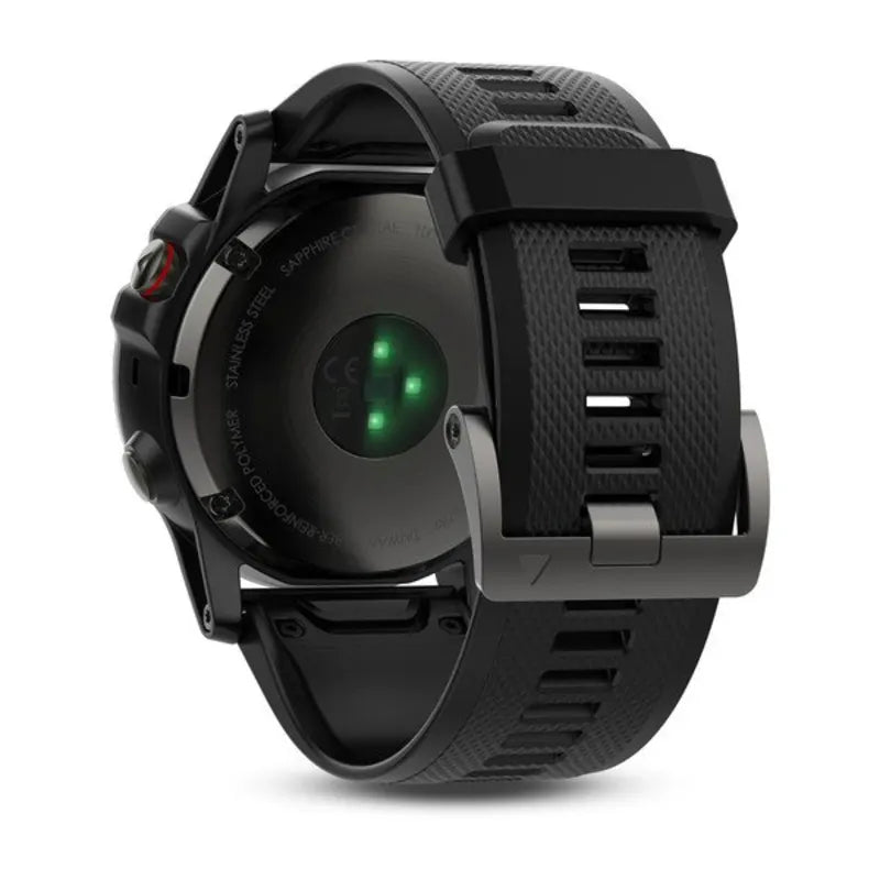 Garmin  Fenix 5X Sapphire - Slate Gray with Black Band - 010-01733-00