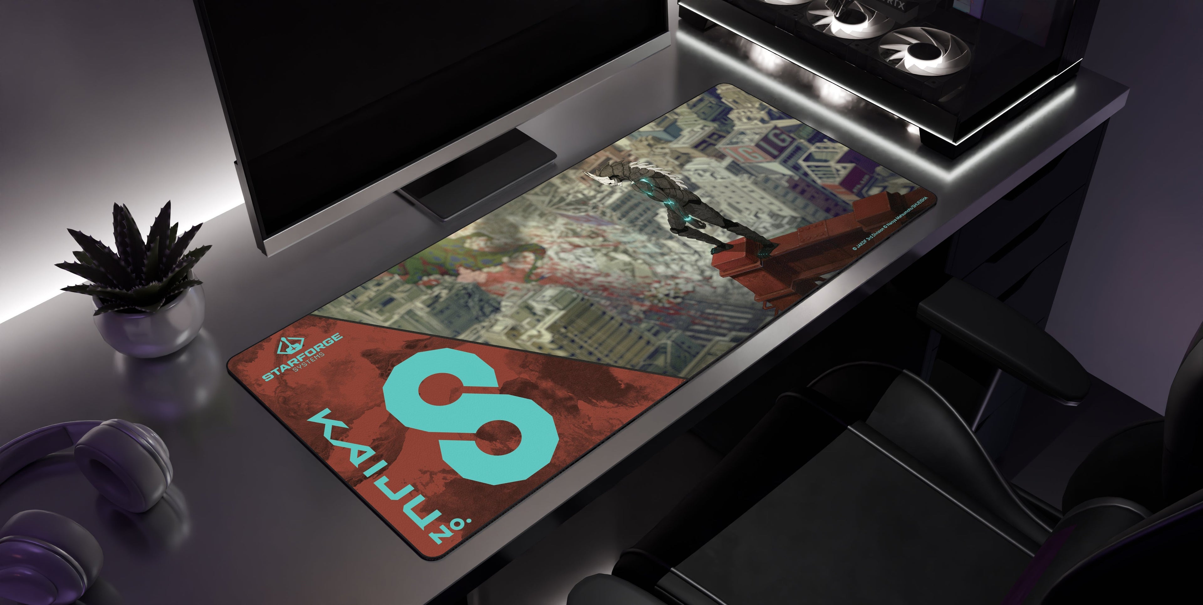 Hyakkei 004 - Kaiju Desk Mat