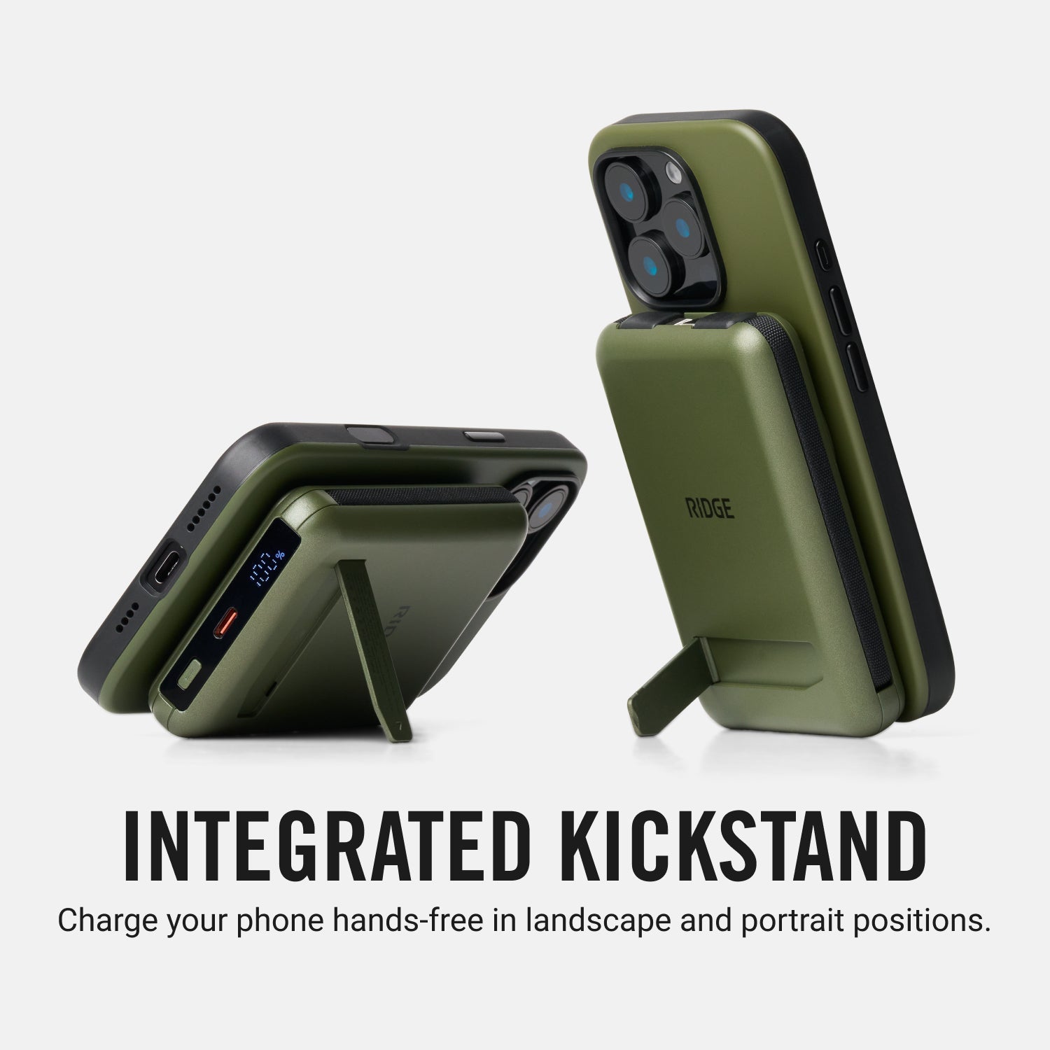 Everyday Charging Kit - iPhone 17 Pro Max - Matte Olive
