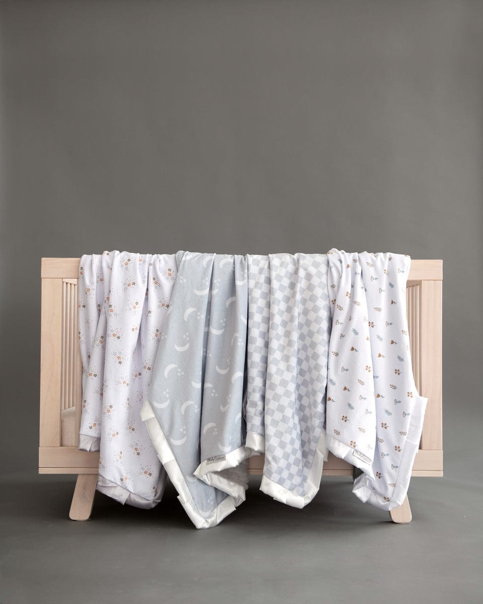 Checkered Silver Blanket