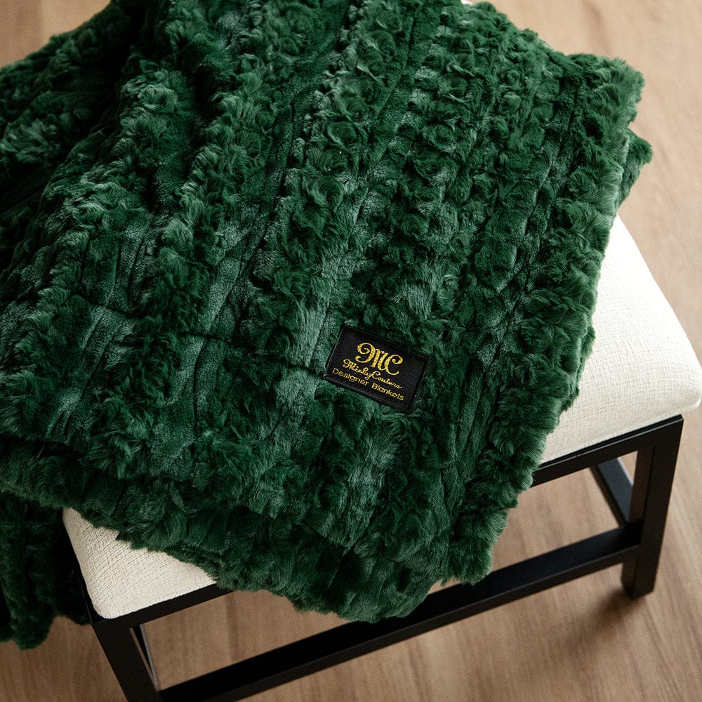 Glossy Ultra Sorbet Evergreen Blanket