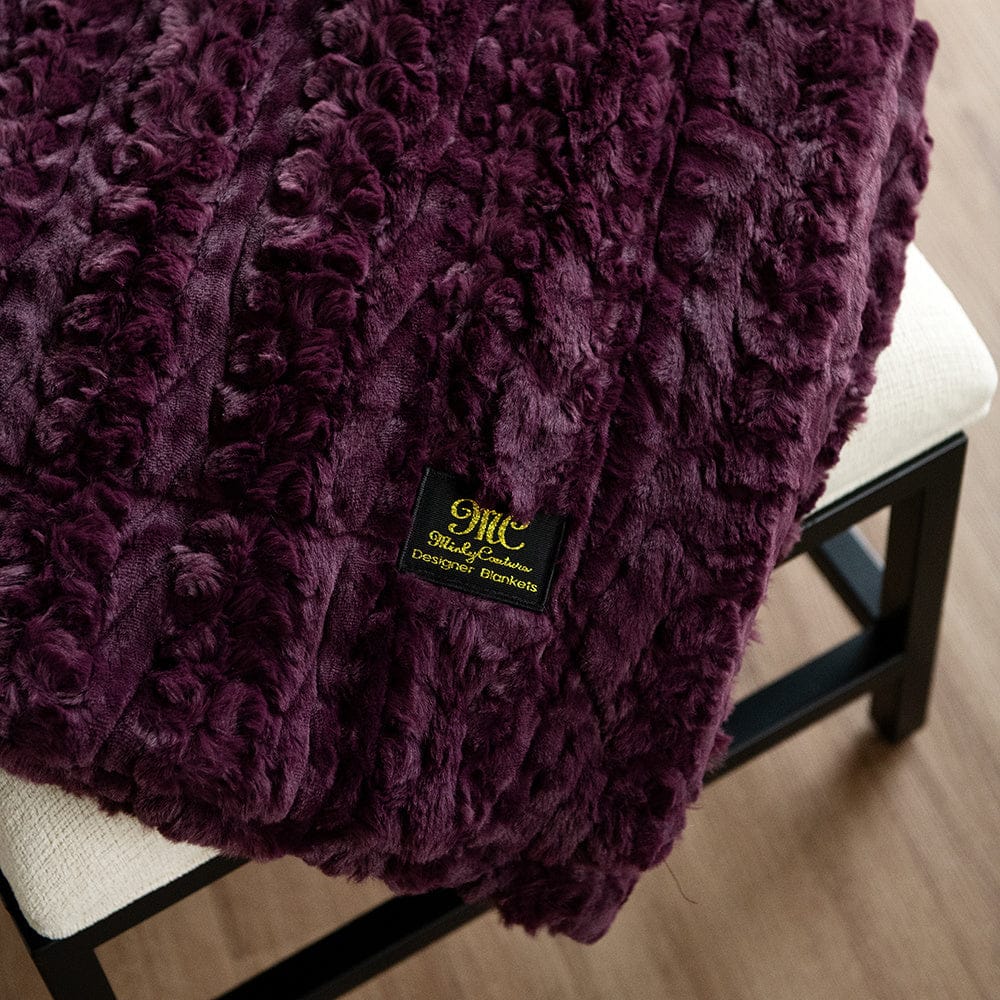 Glossy Ultra Sorbet Plum Blanket