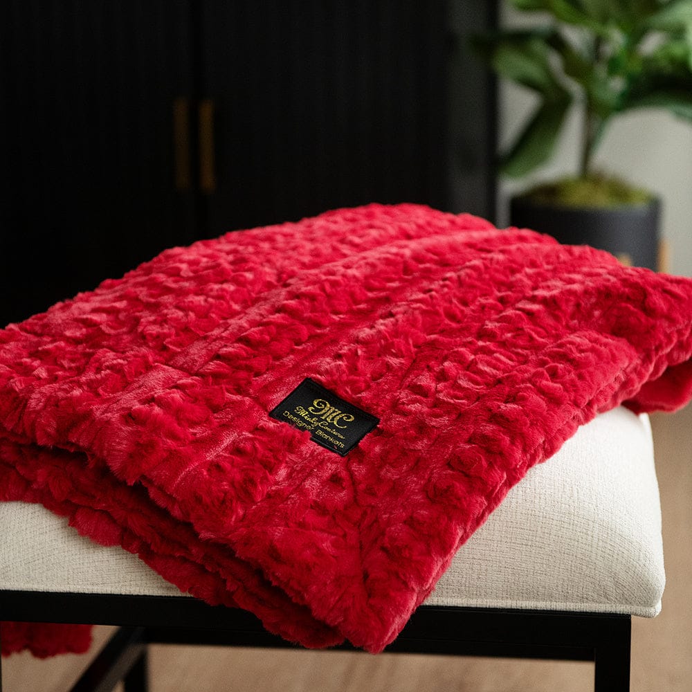 Glossy Ultra Sorbet Red Blanket