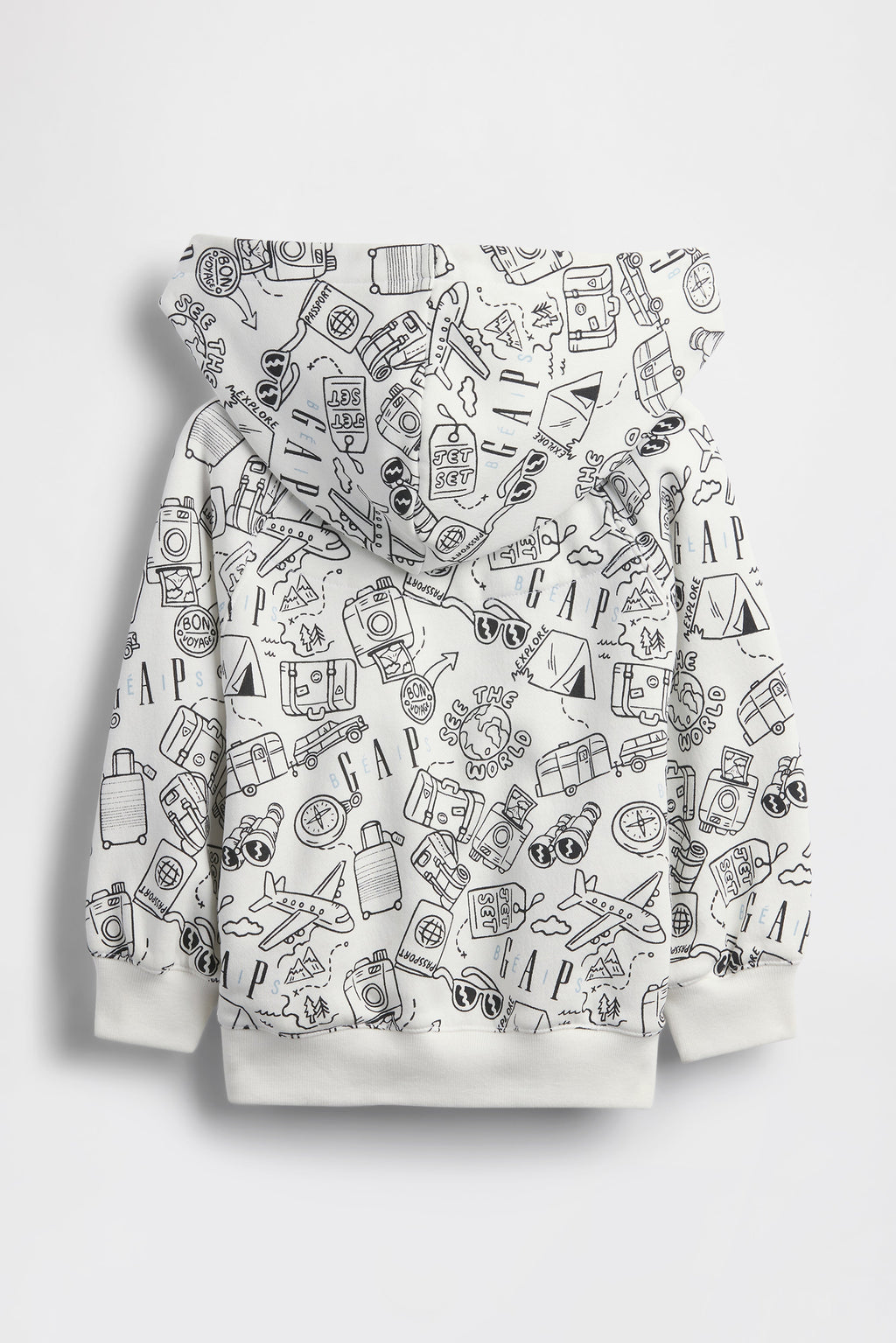 GAP X B�IS Doodle Hoodie in Optic White