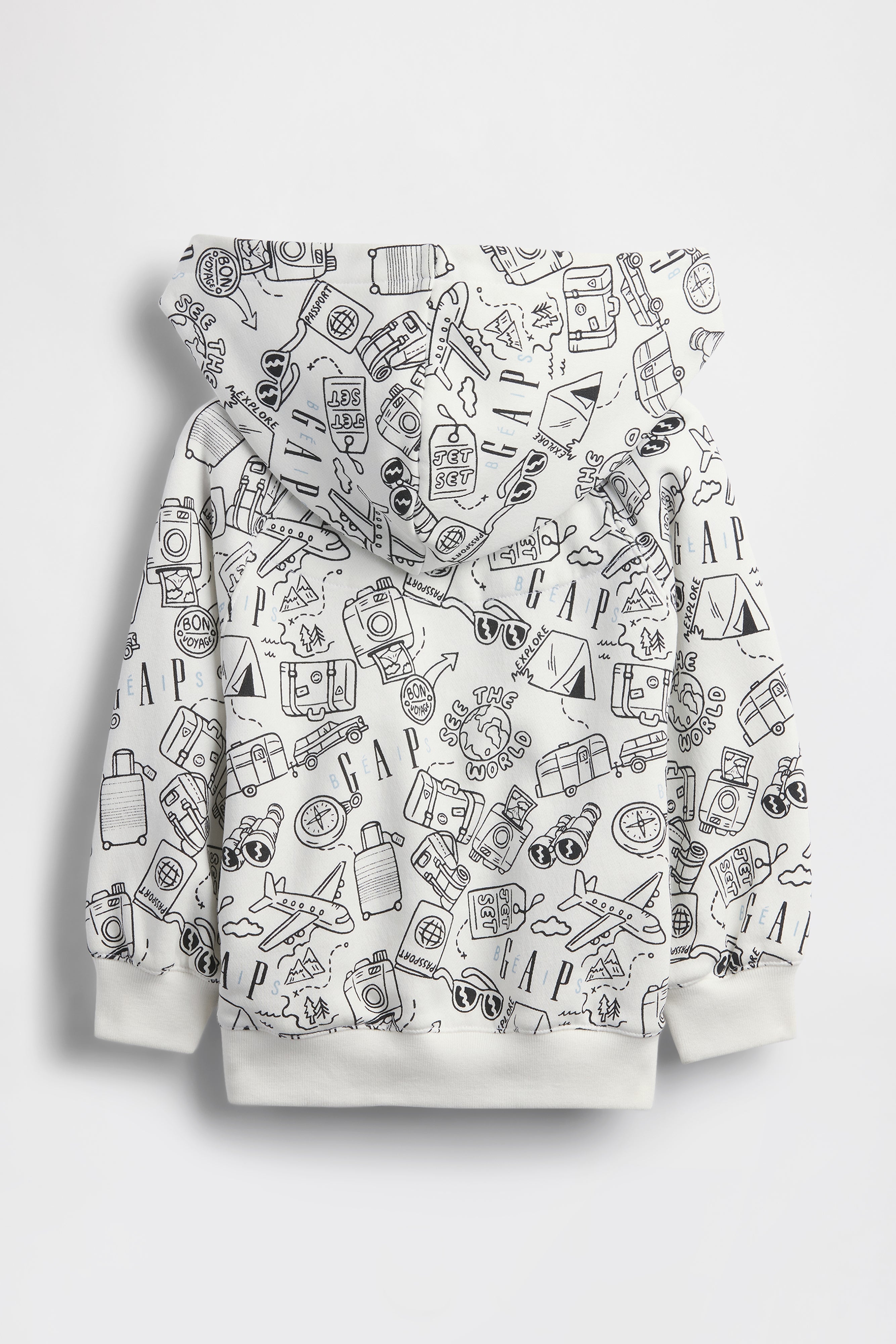 GAP X B�IS Doodle Hoodie in Optic White