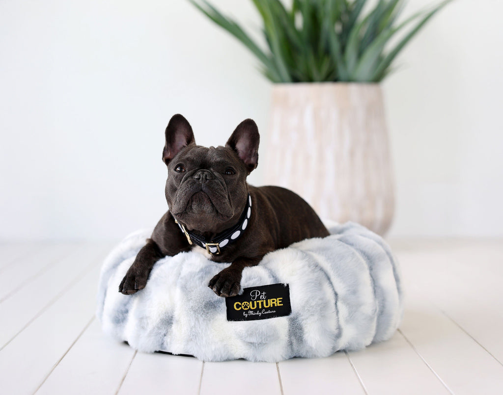 Cloudy Day Blue Pet Bed