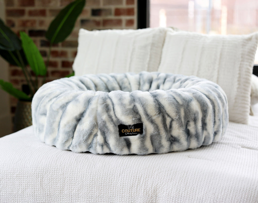 Cloudy Day Blue Pet Bed